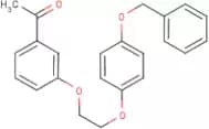 3'-{2-[4-(Benzyloxy)phenoxy]ethoxy}acetophenone