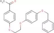 4'-{2-[4-(Benzyloxy)phenoxy]ethoxy}acetophenone