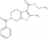 Ethyl 2-amino-6-benzoyl-4,5,6,7-tetrahydrothieno[2,3-c]pyridine-3-carboxylate