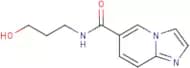 N-(3-Hydroxypropyl)imidazo[1,2-a]pyridine-6-carboxamide