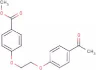 Methyl 4-[2-(4-acetylphenoxy)ethoxy]benzoate