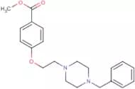 Methyl 4-[2-(4-benzylpiperazin-1-yl)ethoxy]benzoate