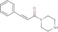 3-Phenyl-1-(piperazin-1-yl)prop-2-en-1-one