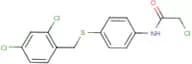 2-Chloro-N-{4-[(2,4-dichlorobenzyl)thio]phenyl}acetamide