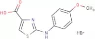 2-[(4-Methoxyphenyl)amino]-1,3-thiazole-4-carboxylic acid hydrobromide