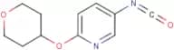 5-Isocyanato-2-[(tetrahydro-2H-pyran-4-yl)oxy]pyridine
