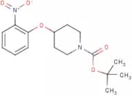4-(2-Nitrophenoxy)piperidine, N-BOC protected