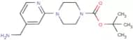 4-[4-(Aminomethyl)pyridin-2-yl]piperazine, N1-BOC protected