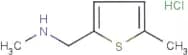 2-Methyl-5-[(methylamino)methyl]thiophene hydrochloride