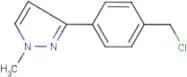 3-[4-(Chloromethyl)phenyl]-1-methyl-1H-pyrazole