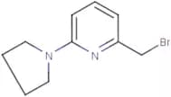 2-(Bromomethyl)-6-(pyrrolidin-1-yl)pyridine