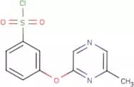 3-[(6-Methylpyrazin-2-yl)oxy]benzenesulphonyl chloride