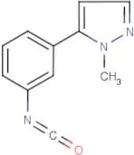5-(3-Isocyanatophenyl)-1-methyl-1H-pyrazole