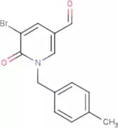 5-Bromo-1,6-dihydro-1-(4-methylbenzyl)-6-oxopyridine-3-carboxaldehyde