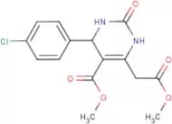 Methyl 4-(4-chlorophenyl)-6-(2-methoxy-2-oxoethyl)-2-oxo-1,2,3,4-tetrahydropyrimidine-5-carboxylate