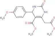 Methyl 6-(2-methoxy-2-oxoethyl)-4-(4-methoxyphenyl)-2-oxo-1,2,3,4-tetrahydropyrimidine-5-carboxyla…