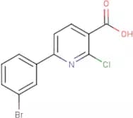 6-(3-Bromophenyl)-2-chloronicotinic acid