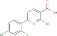 2-Chloro-6-(2,4-dichlorophenyl)nicotinic acid