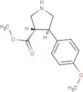 Methyl trans-4-(4-methoxyphenyl)pyrrolidine-3-carboxylate