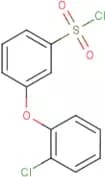 [3-(2-Chlorophenoxy)phenyl]sulphonyl chloride