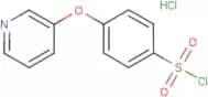 4-(Pyridin-3-yloxy)phenylsulphonyl chloride hydrochloride