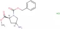 1-Benzyl 2-methyl (2S,4S)-4-aminopyrrolidine-1,2-dicarboxylate hydrochloride