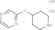 2-[(Piperidin-4-yl)oxy]pyrazine dihydrochloride