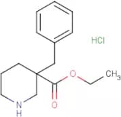 Ethyl 3-benzylpiperidine-3-carboxylate hydrochloride