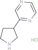 2-(Pyrrolidin-3-yl)pyrazine hydrochloride