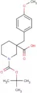 1-[(tert-Butyl)oxycarbonyl]-3-(4-methoxybenzyl)piperidine-3-carboxylic acid