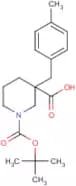 1-[(tert-Butyl)oxycarbonyl]-3-(4-methylbenzyl)piperidine-3-carboxylic acid