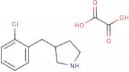 3-(2-chlorobenzyl)pyrrolidine oxalate