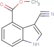 Methyl 3-cyano-1H-indole-4-carboxylate