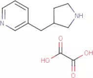 3-[(Pyrrolidin-3-yl)methyl]pyridine oxalate