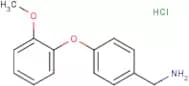 [4-(2-Methoxyphenoxy)phenyl]methylamine hydrochloride
