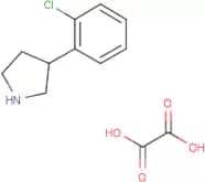 3-(2-Chlorophenyl)pyrrolidine oxalate