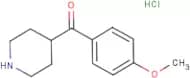 (4-Methoxyphenyl)(piperidin-4-yl)methanone hydrochloride