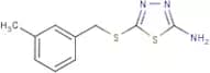 2-Amino-5-(3-methylbenzylthio)-1,3,4-thiadiazole