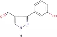 3-(3-Hydroxyphenyl)-1H-pyrazole-4-carboxaldehyde