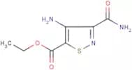 Ethyl 4-amino-3-carbamoylisothiazole-5-carboxylate