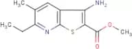 Methyl 3-amino-6-ethyl-5-methylthieno[2,3-b]pyridine-2-carboxylate