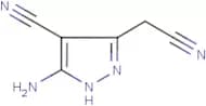 5-Amino-3-(cyanomethyl)-1H-pyrazole-4-carbonitrile