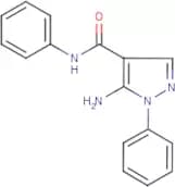 5-Amino-N,1-diphenyl-1H-pyrazole-4-carboxamide