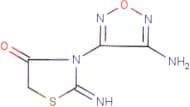 3-(4-Amino-1,2,5-oxadiazol-3-yl)-2-imino-1,3-thiazolidin-4-one