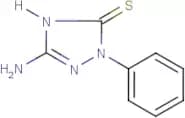 5-Amino-2,4-dihydro-2-phenyl-3H-1,2,4-triazole-3-thione