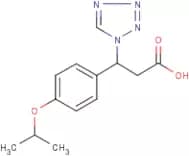 3-(4-Isopropoxyphenyl)-3-(1H-tetrazol-1-yl)propanoic acid