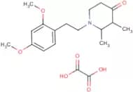 1-[2-(2,4-Dimethoxyphenyl)ethyl]-2,3-dimethylpiperidin-4-one oxalate