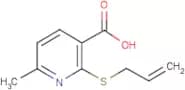 2-(Allylthio)-6-methylnicotinic acid