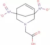 (1,5-Dinitro-3-azabicyclo[3.3.1]non-6-en-3-yl)acetic acid