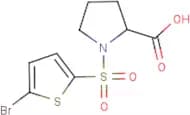 1-[(5-Bromothien-2-yl)sulphonyl]pyrrolidine-2-carboxylic acid